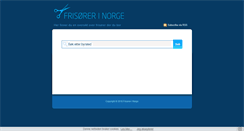 Desktop Screenshot of frisor.info