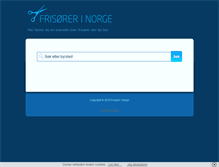 Tablet Screenshot of frisor.info